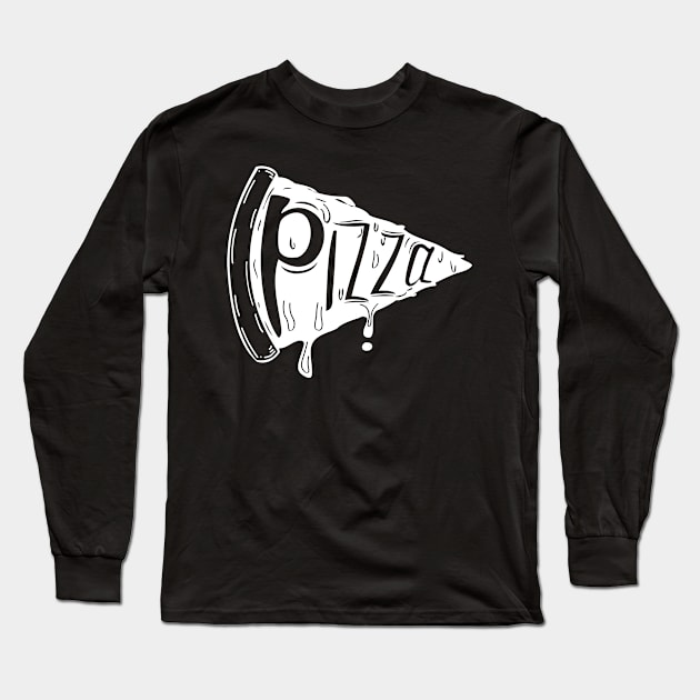 Pizza Long Sleeve T-Shirt by ThyShirtProject - Affiliate